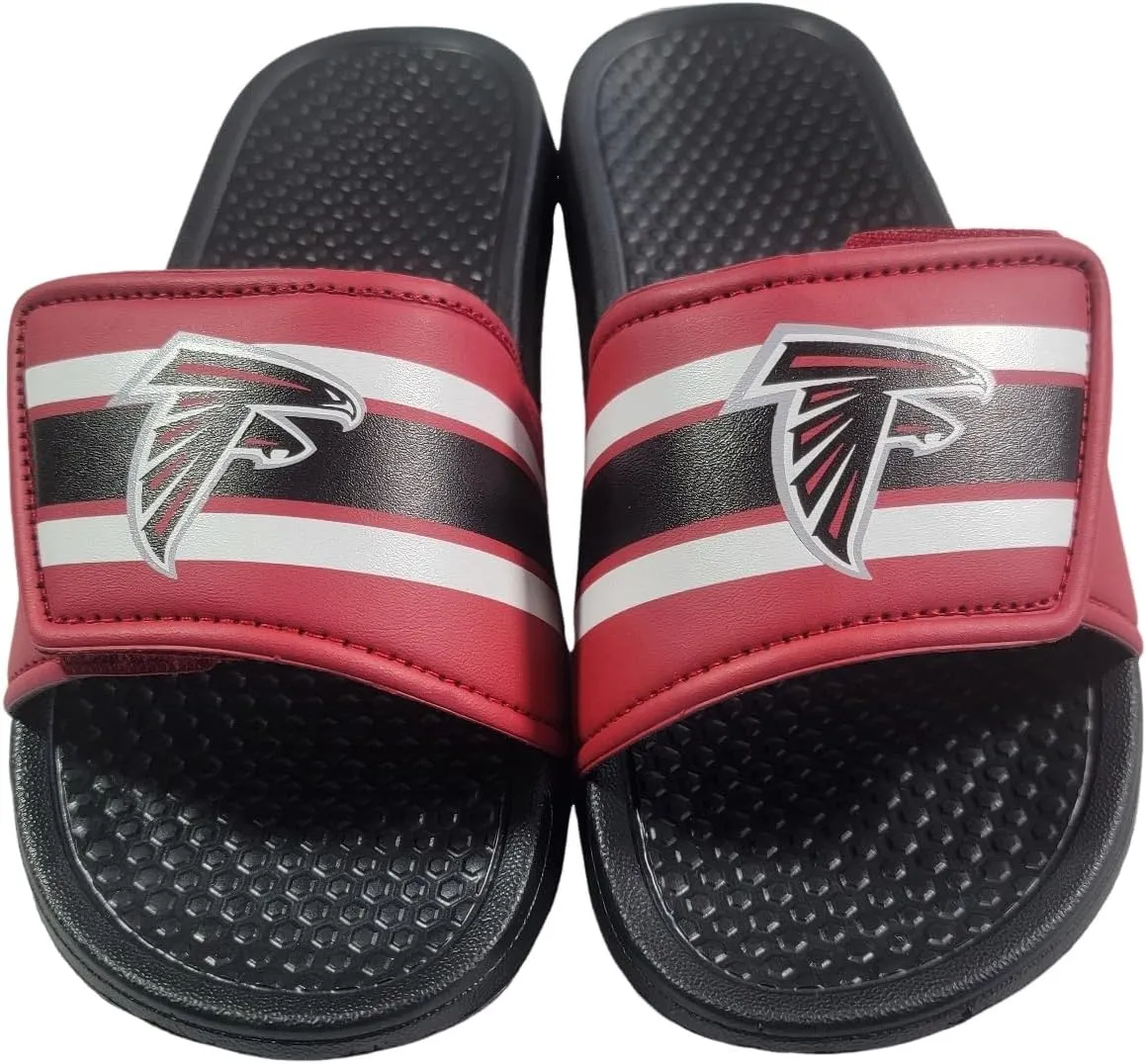 FOCO Youth NFL Stripe Legacy Sport Slide