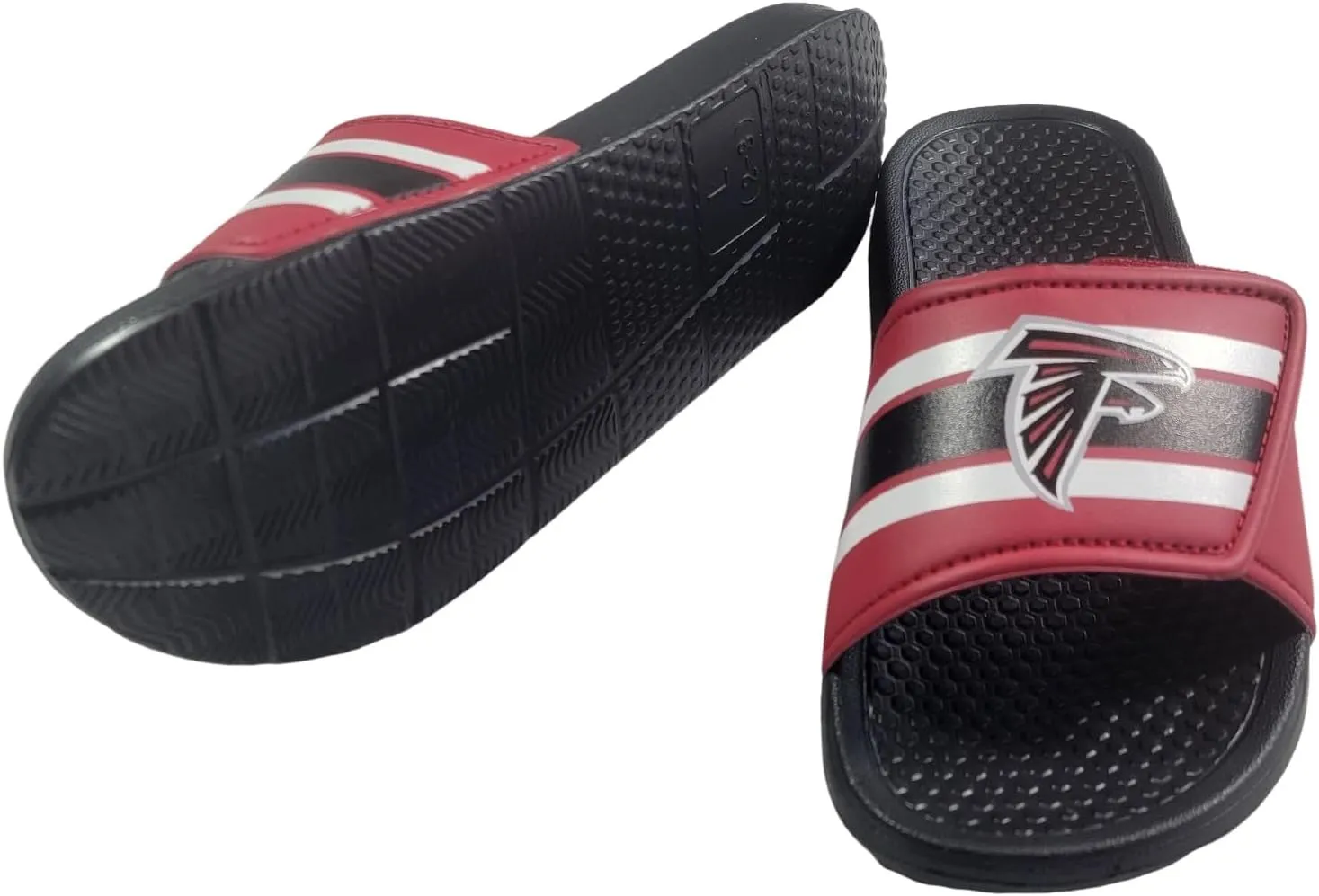 FOCO Youth NFL Stripe Legacy Sport Slide