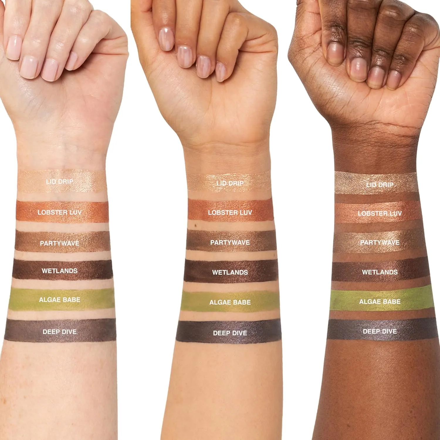 Freck Beauty SHADOW SLIDE Long Wear H2O Shadow Stick – Creamy, Waterproof Eyeshadow Crayon, Highly Pigmented, Smudge-Resistant, Easy Glide for All-Day Wear | LOBSTER LUV (Rose Gold)