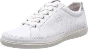 Gabor Shoes Women’s Comfort Basic Derbys, White (Weiss/Argento), 5 UK (38 EU)