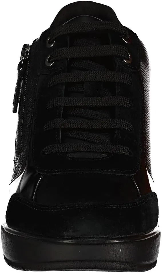 Geox Women's Hi Top Lace Up Trainer