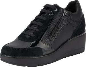 Geox Women's Hi Top Lace Up Trainer