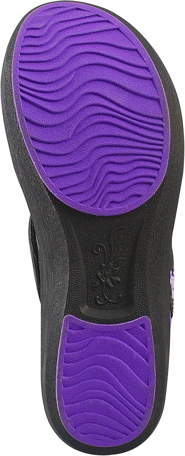 Gold Pigeon Shoes Platform Slide Sandals & Flip Flops for Women, Comfort Padded Foam Cushion