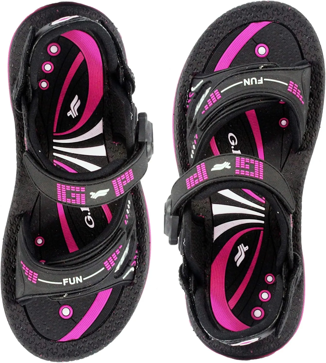 Gold Pigeon Shoes SIGNATURE Easy Snap Buckle Unisex -Child Outdoor Water Sandal for Kids Toddler Boys Girls