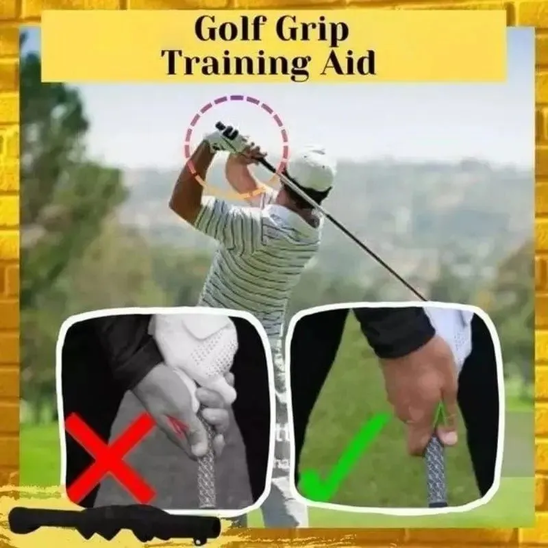 Golf Grip Training Aid - Practice Aid Golf Grip Trainer Accessory