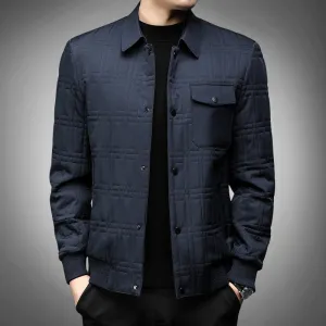 GRIDLOCK MONOGRAM PADDED JACKET