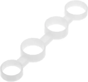Guitar Hand Grip Exerciser Finger Trainers Accessories Nail Guitar Training Bands Guitar Finger Expander Portable Span Practice Gripper Equipment Strengthener Abs Blue