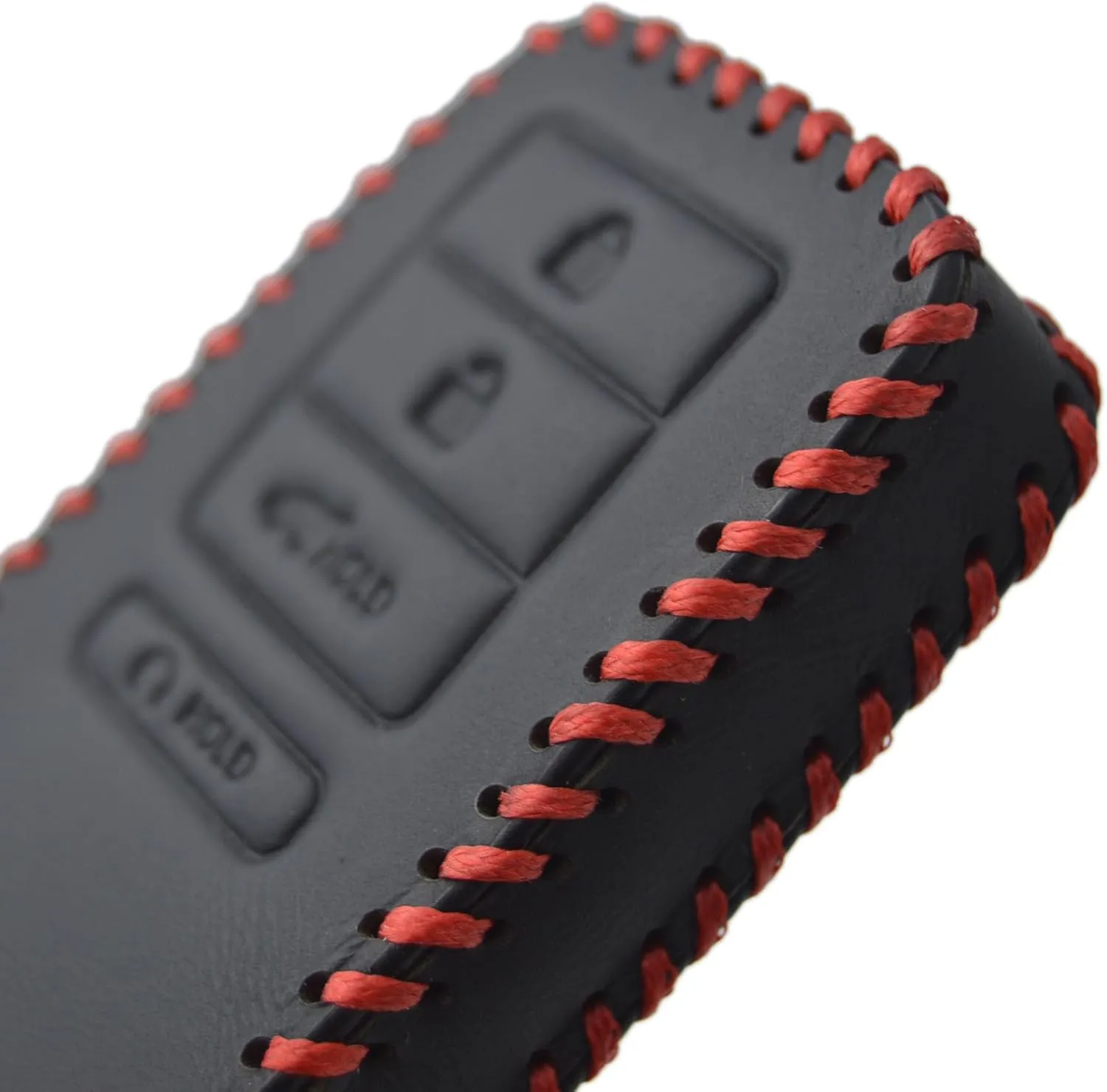 Handmade Stitching Leather Key Cover for Acura MDX RDX RLX ILX TLX 4 Buttons