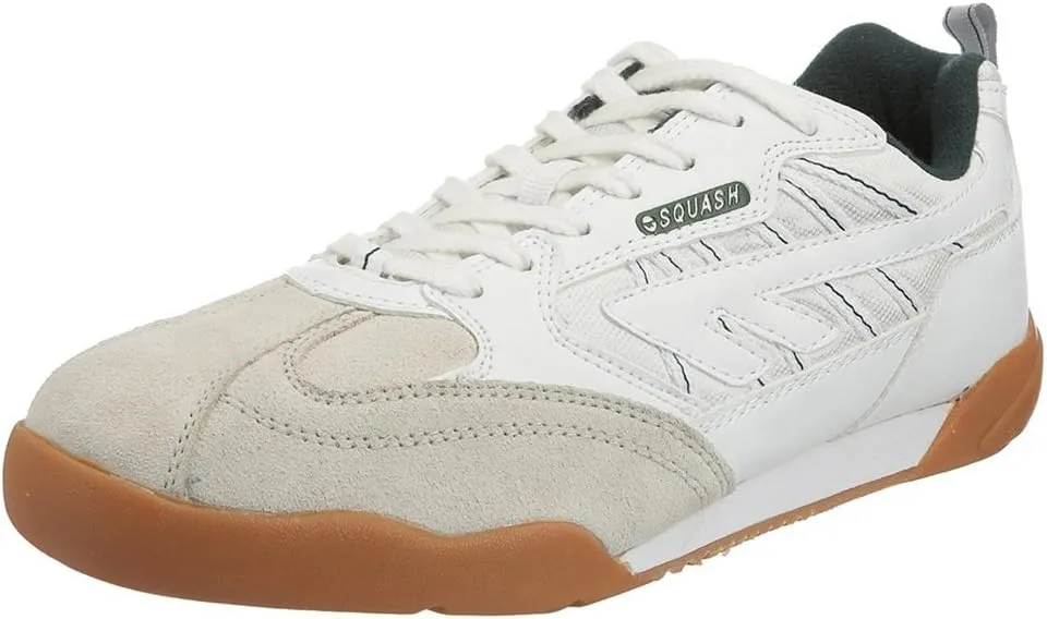 Hi-Tec Squash Unisex Trainer/Mens Trainers/Unisex Sports (9 US) (White)