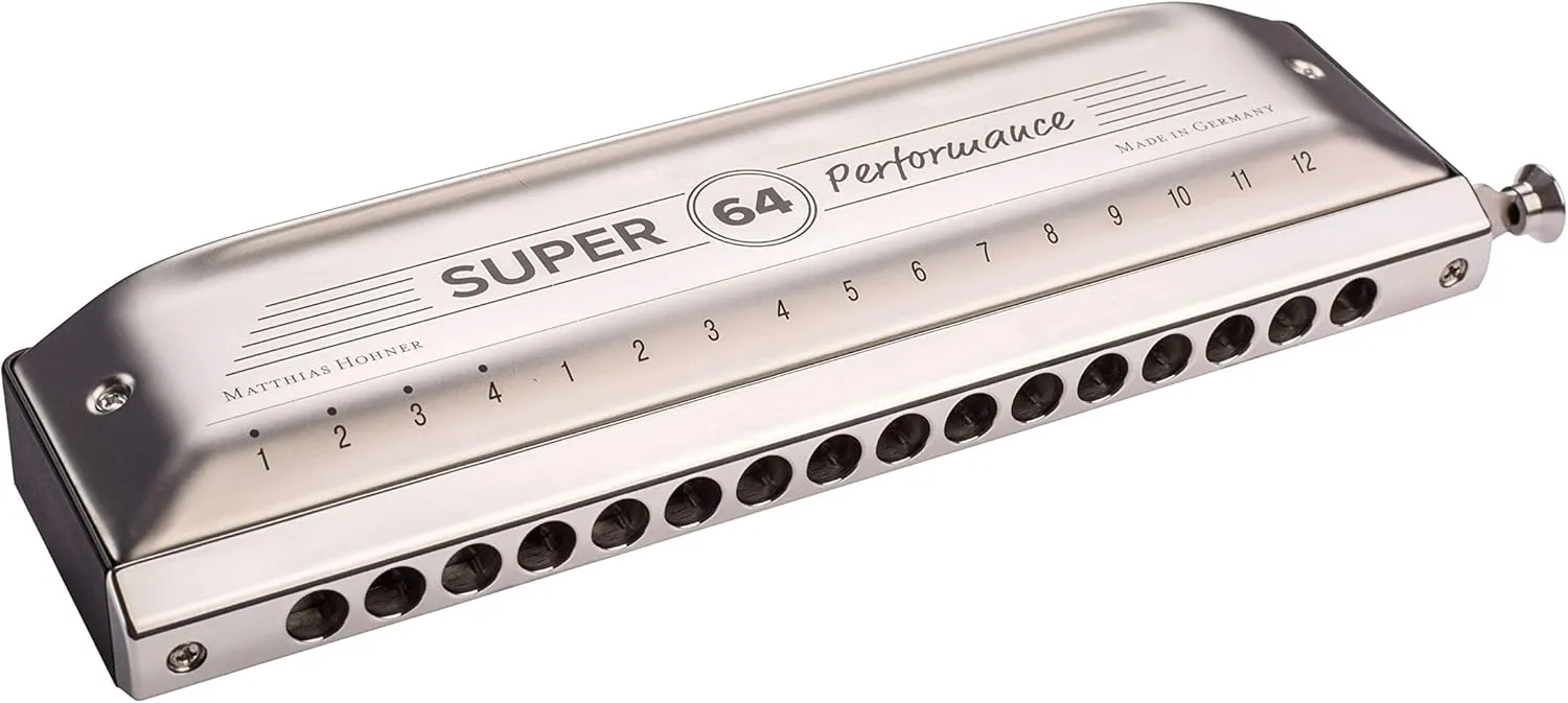 Hohner M758501 Super 64 Chromatic Harmonica