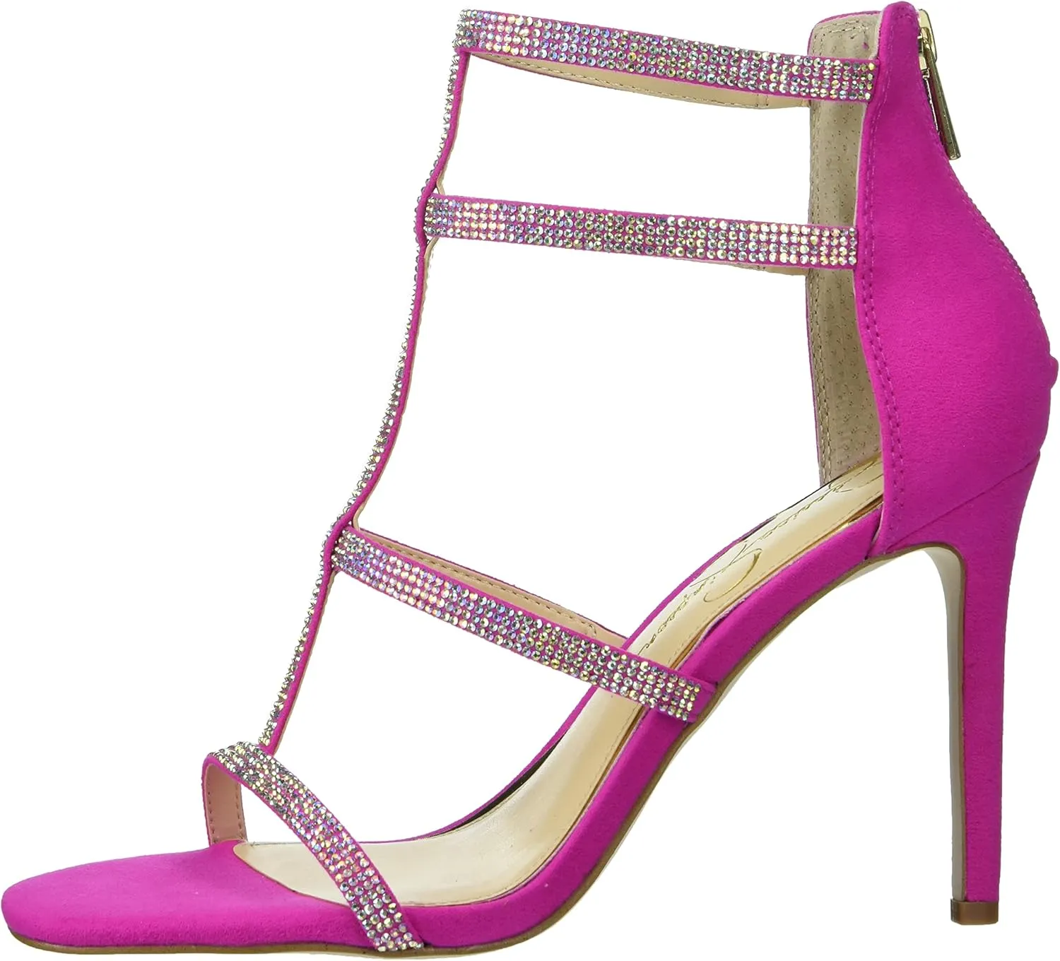 Jessica Simpson Women's Oliana Embellished Heeled Sandal