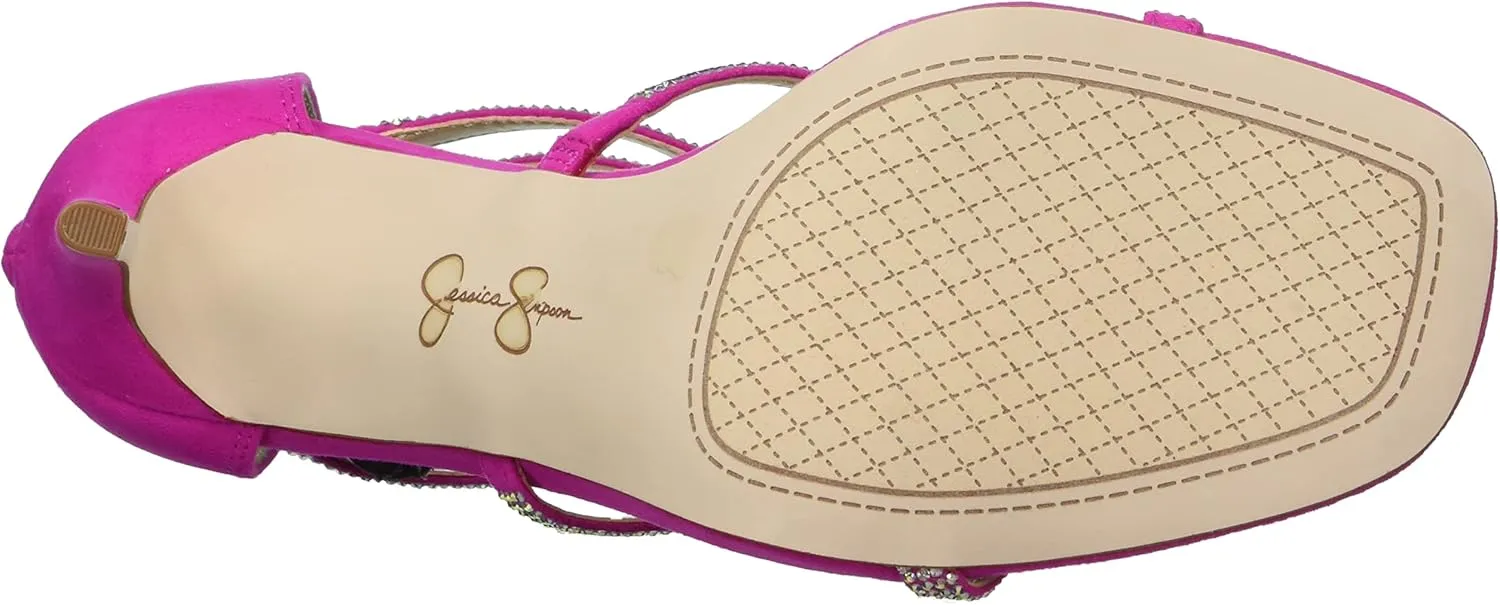 Jessica Simpson Women's Oliana Embellished Heeled Sandal