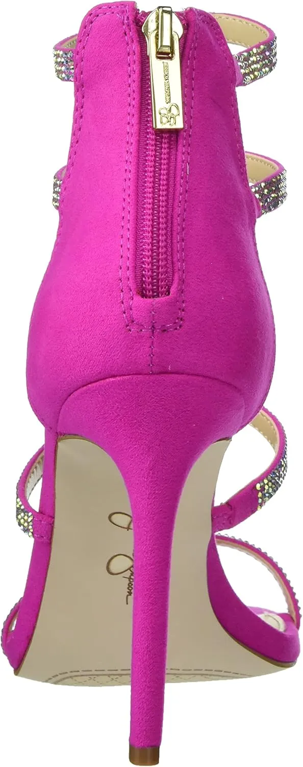 Jessica Simpson Women's Oliana Embellished Heeled Sandal