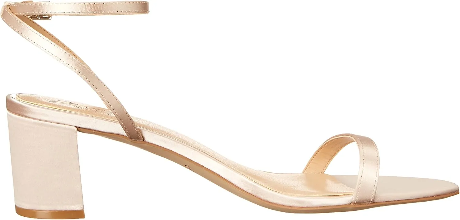 Jewel Badgley Mischka Danni II Low Block Heel Sandal