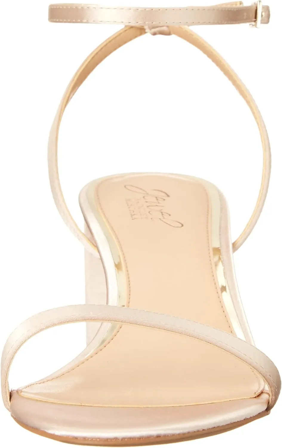 Jewel Badgley Mischka Danni II Low Block Heel Sandal
