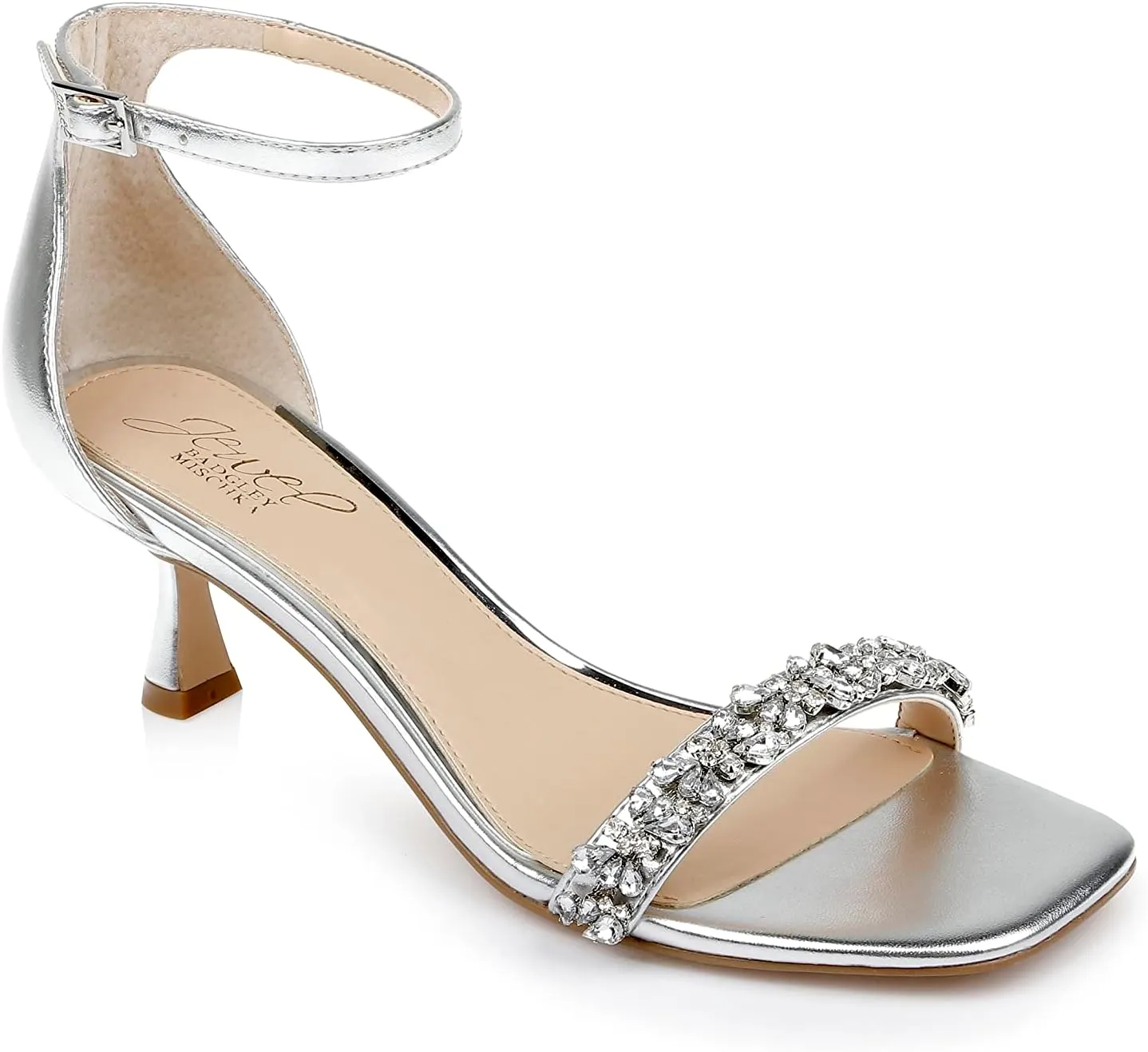 Jewel Badgley Mischka Women's Angel Heeled Sandal