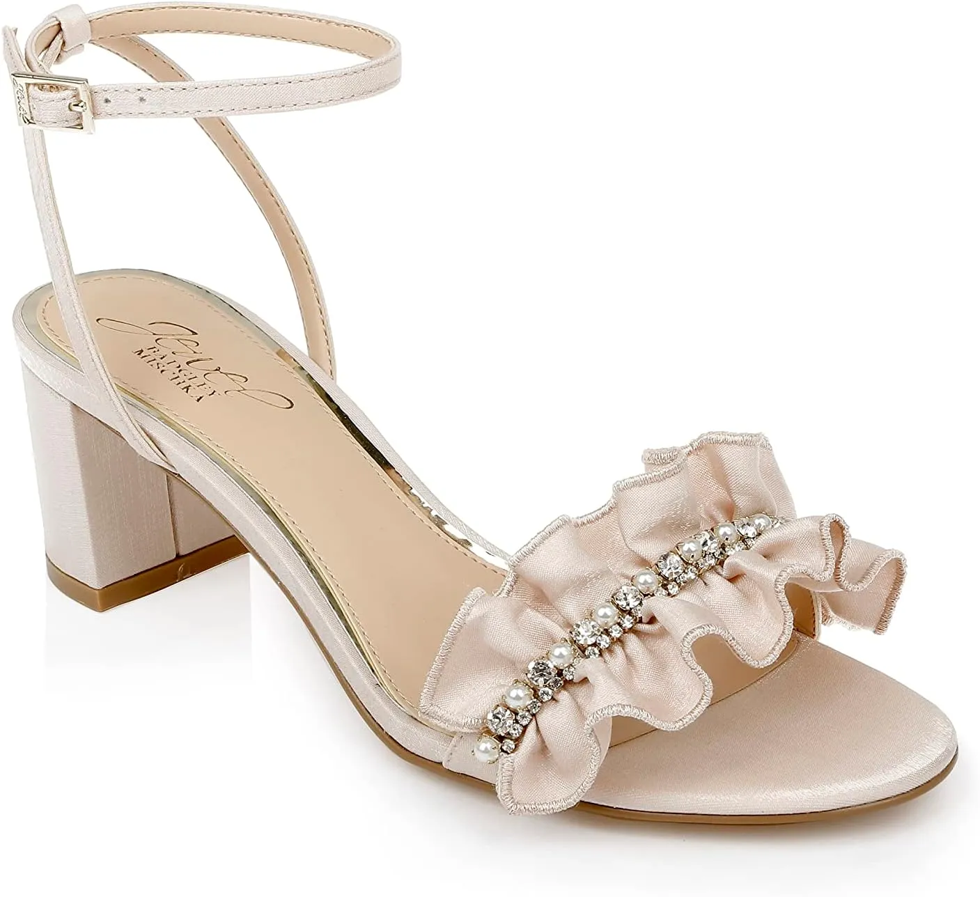 Jewel Badgley Mischka Women's Desirie Heeled Sandal
