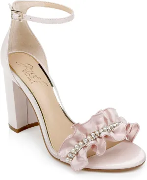 Jewel Badgley Mischka Women's Deva Heeled Sandal