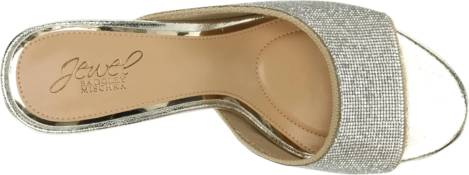 Jewel Badgley Mischka Women's Haya Slide Sandal