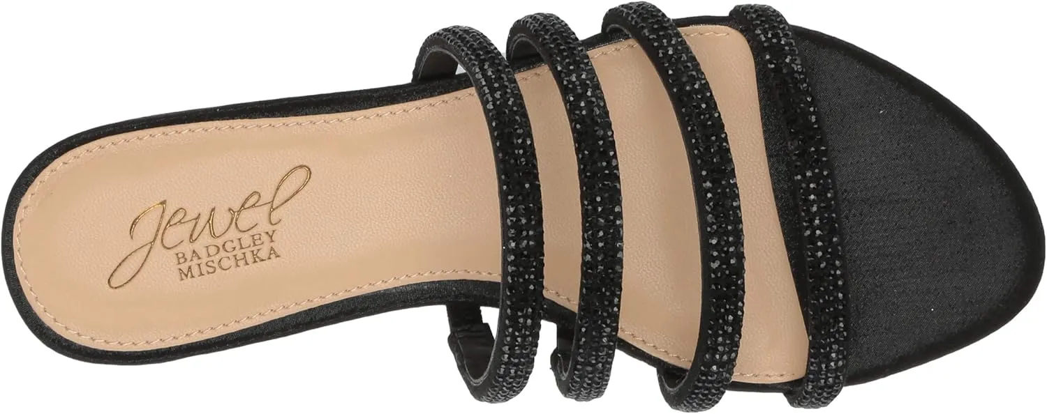 Jewel Badgley Mischka Women's Nigella Slide Sandal
