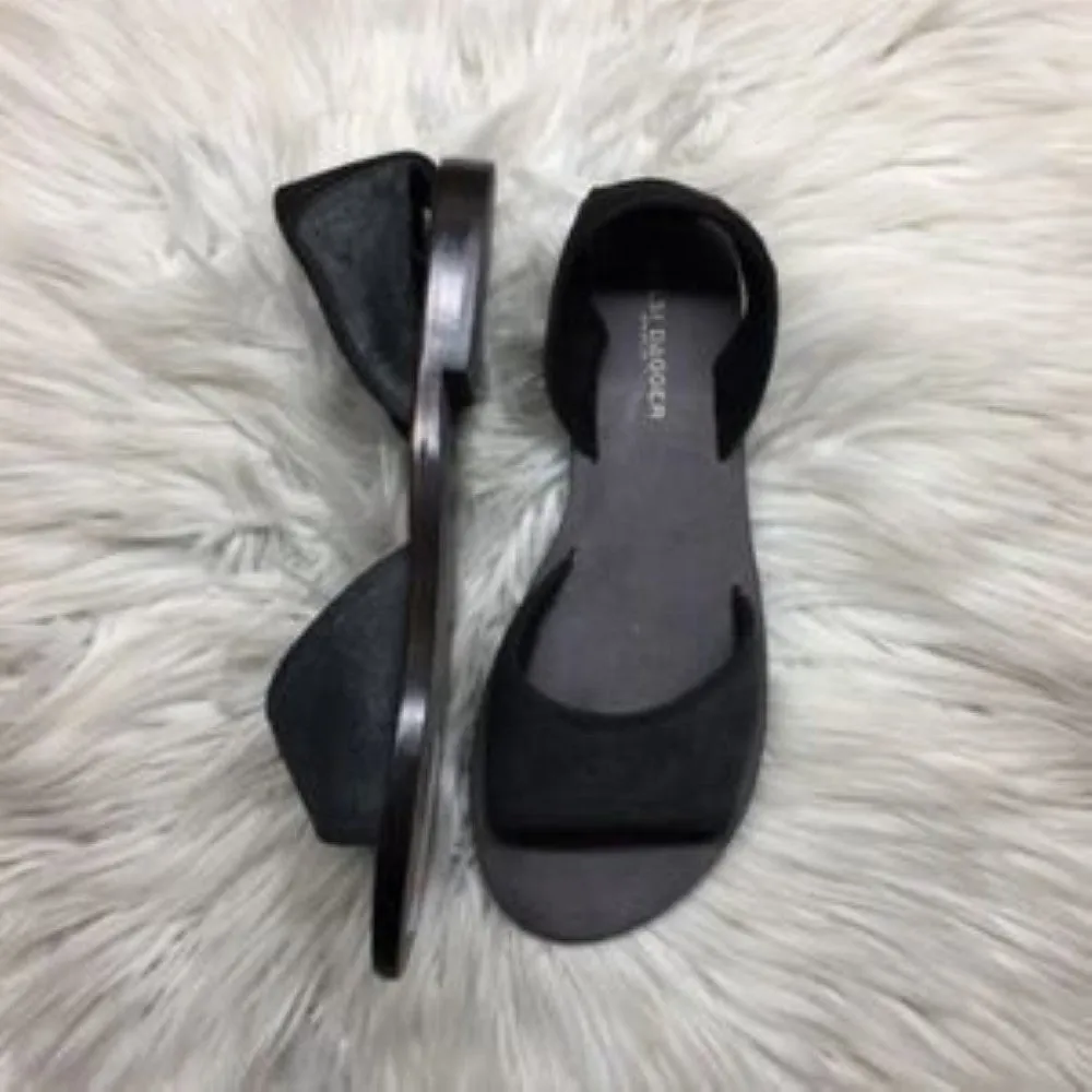 Kelsi Dagger Black Sandal Slides 7.5M