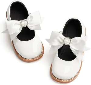 Kiderence Girls Flat Dress Shoes School Oxfords Marry Jane (Toddler/Little Kids)
