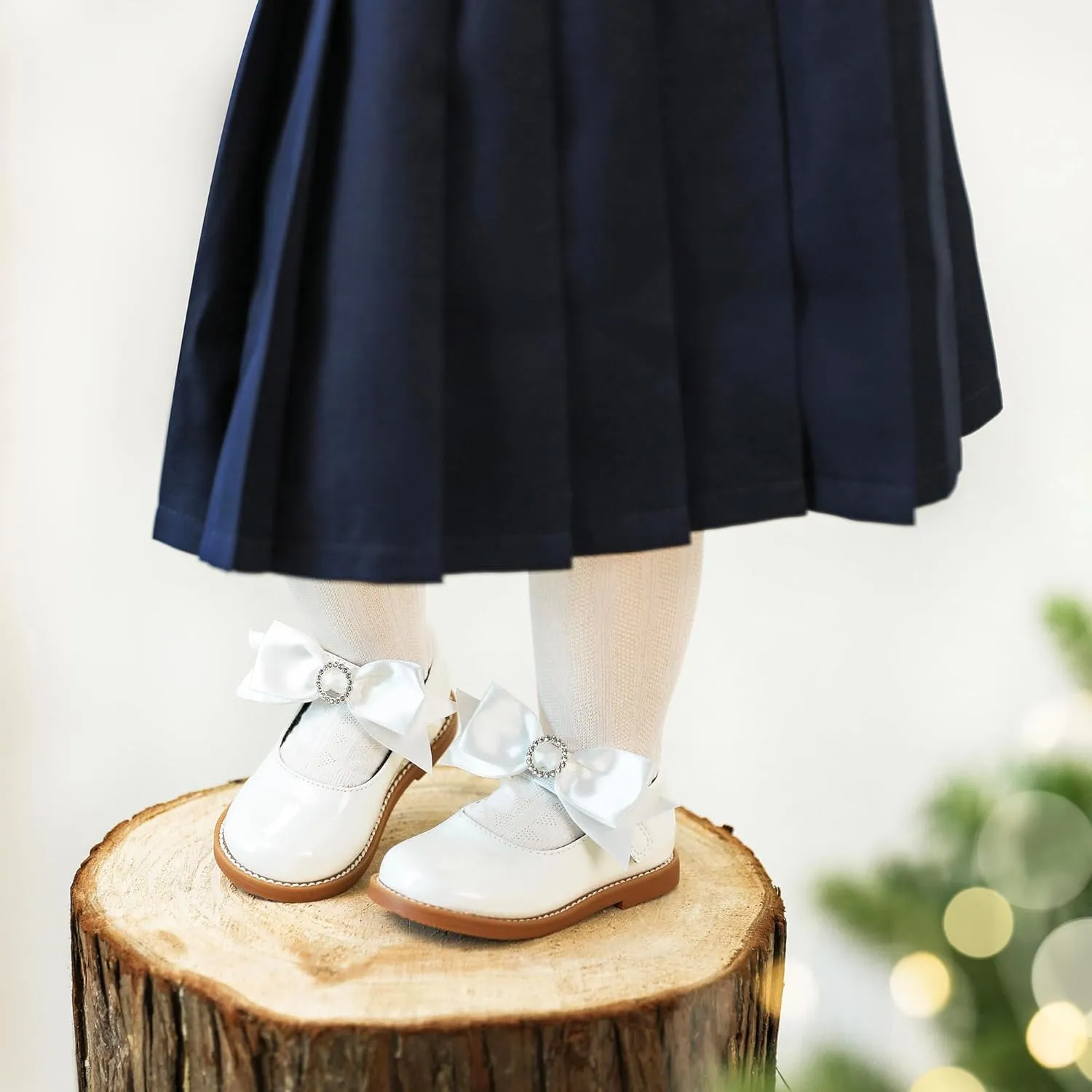 Kiderence Girls Flat Dress Shoes School Oxfords Marry Jane (Toddler/Little Kids)