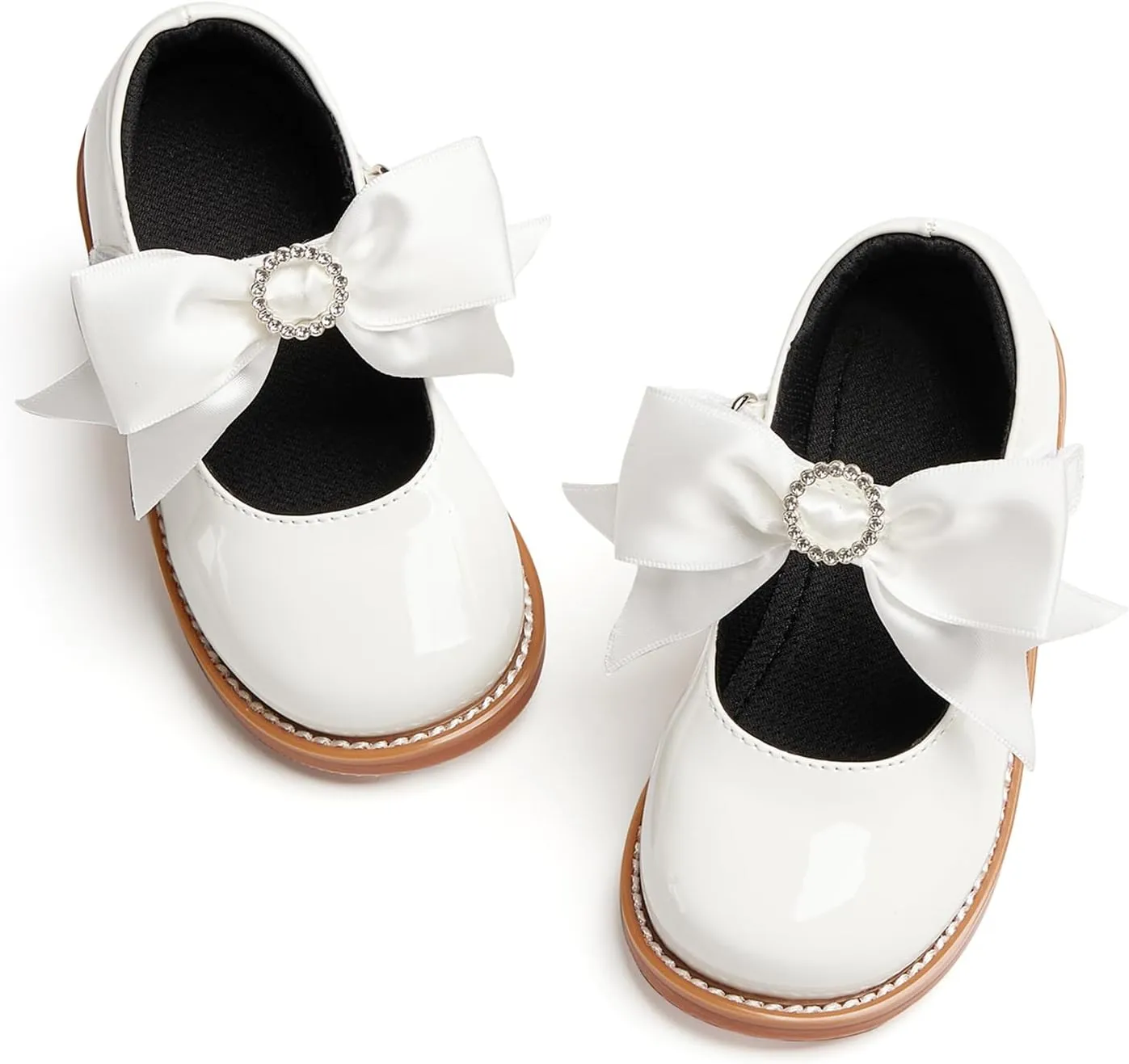 Kiderence Girls Flat Dress Shoes School Oxfords Marry Jane (Toddler/Little Kids)