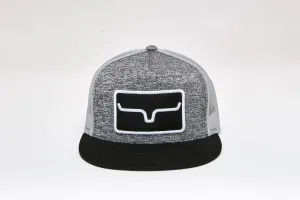 Kimes Ranch Banner Ventilated Trucker Cap - Grey Heather