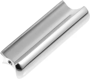 Kisangel 1pc Guitar Slider Slides Finger Slider Sliding Guitar Finger Electric Guitar Slide Bar Body Professional Stop Keep Guitar Slide Acoustic from Fingers Guitar for Silver Zinc Alloy