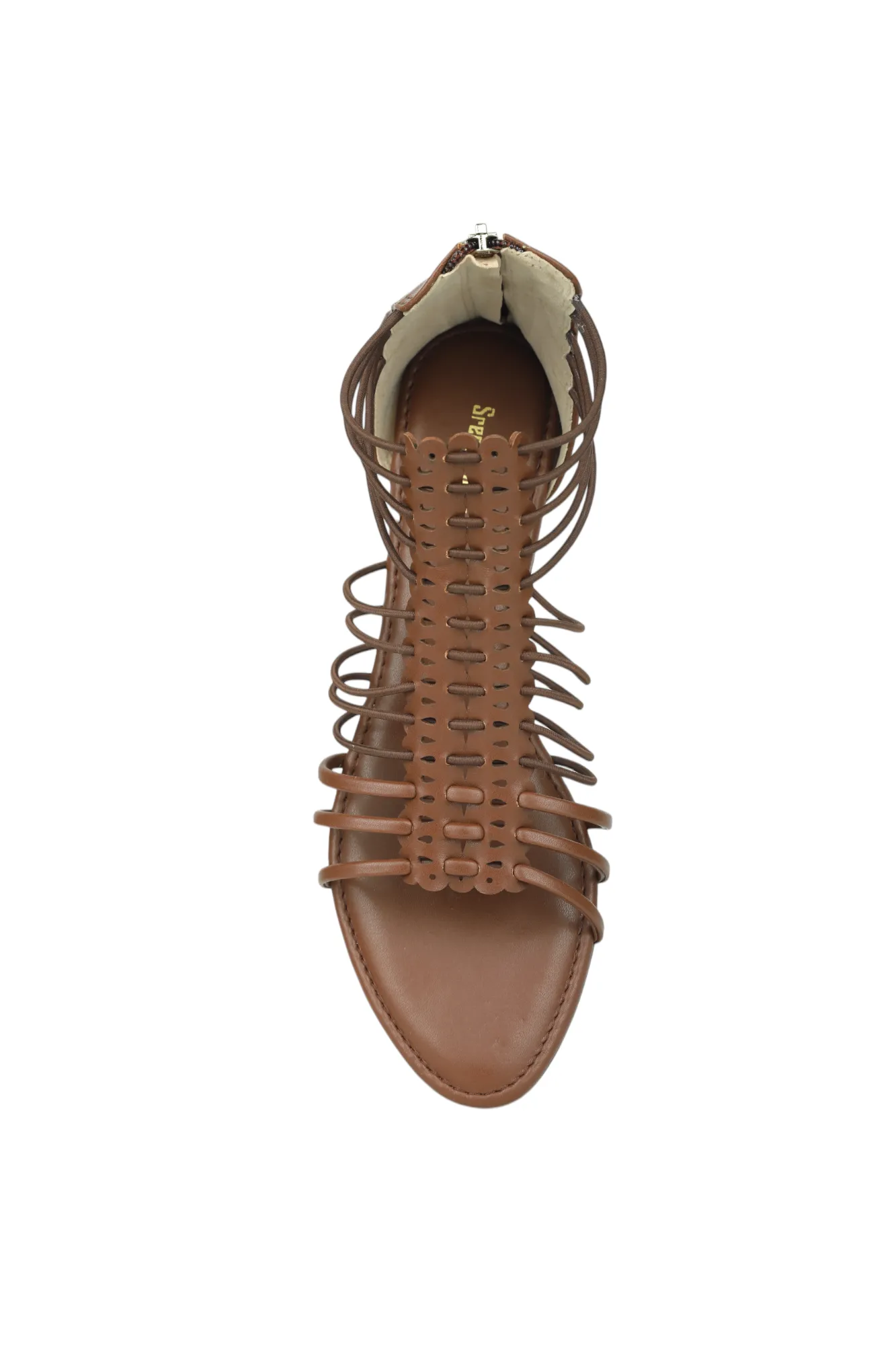 Ladies Gladiator Heel Sandal 95725