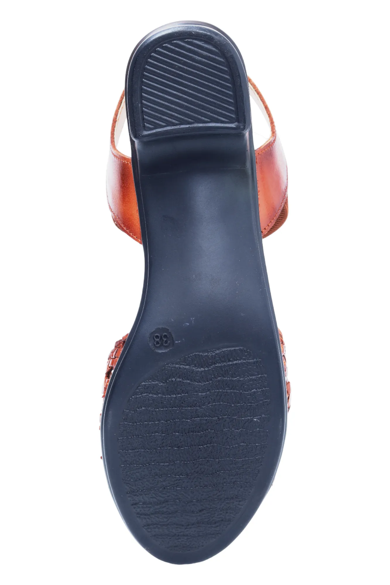 LADIES HEEL LEATHER SANDAL 999516