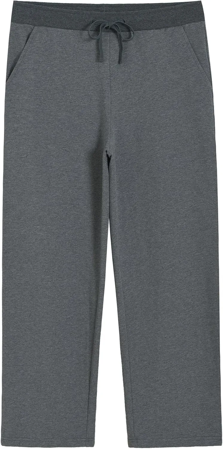 Latuza Women's Comfy Cotton Wide Leg Lounge Pants Loose Fit
