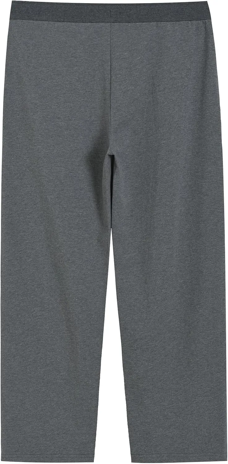 Latuza Women's Comfy Cotton Wide Leg Lounge Pants Loose Fit
