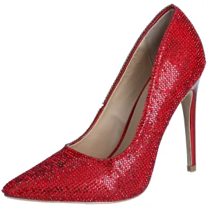 Lauren High Dori Holiday sale Formal Lorraine Heel Pointed Stiletto Convenient delivery Pumps Rhinestone Prom Toe