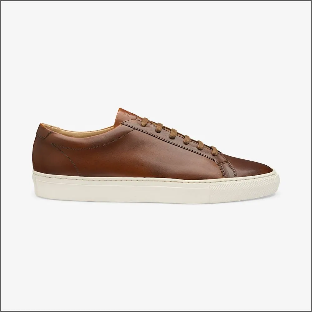 Loake Sprint Chestnut Brown sneaker@