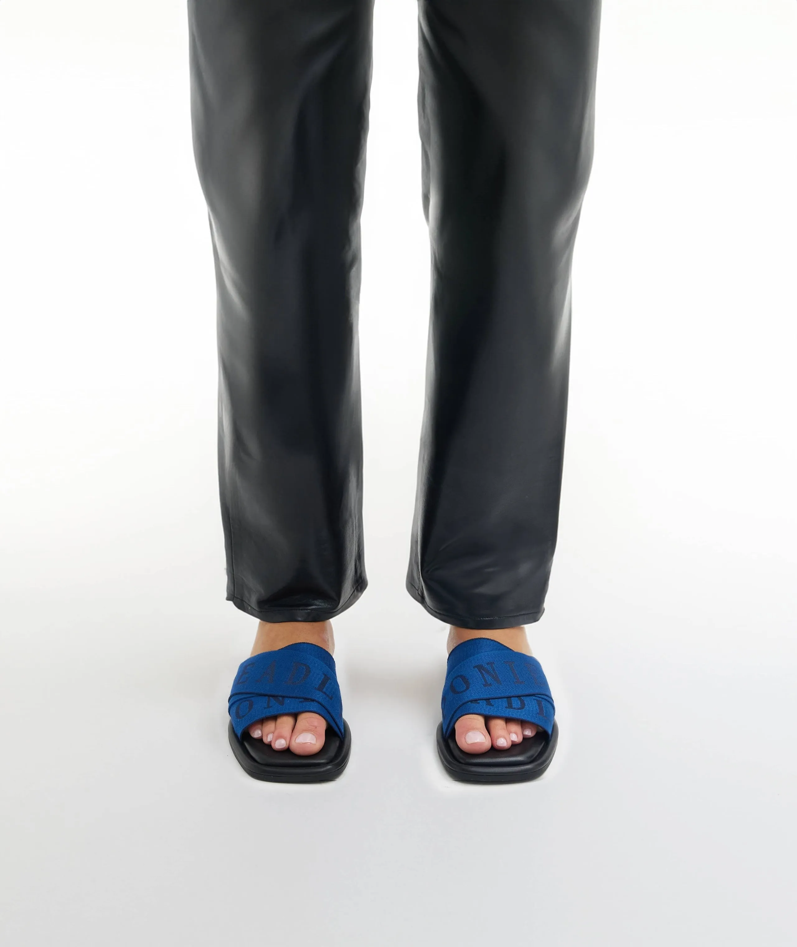 Logomania Slide - Rockpool/Black