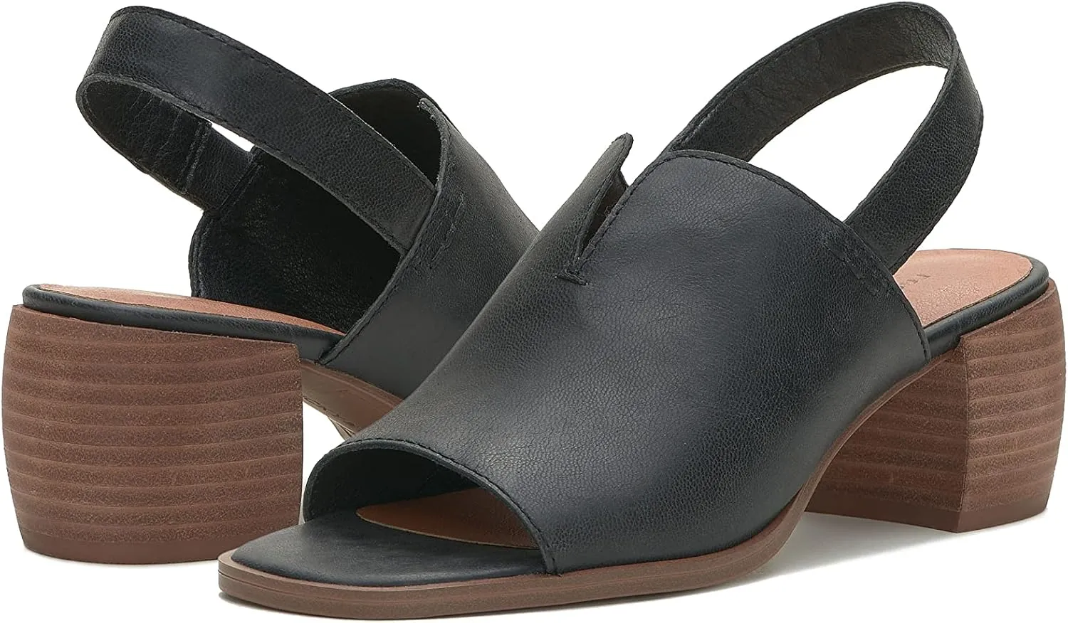Lucky Brand Women's Jaila Backstrap High Heel Sandal Heeled