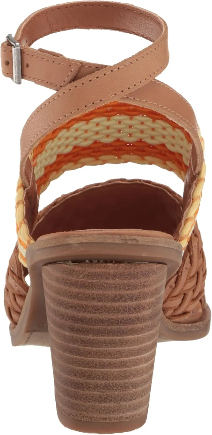 Lucky Brand Women's Lissie Braided High Heel Sandal Heeled