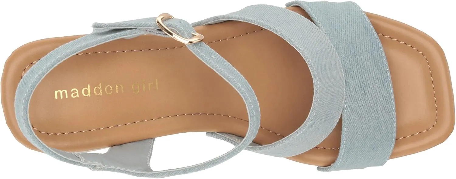 Madden Girl Women's Greenvil Heeled Sandal