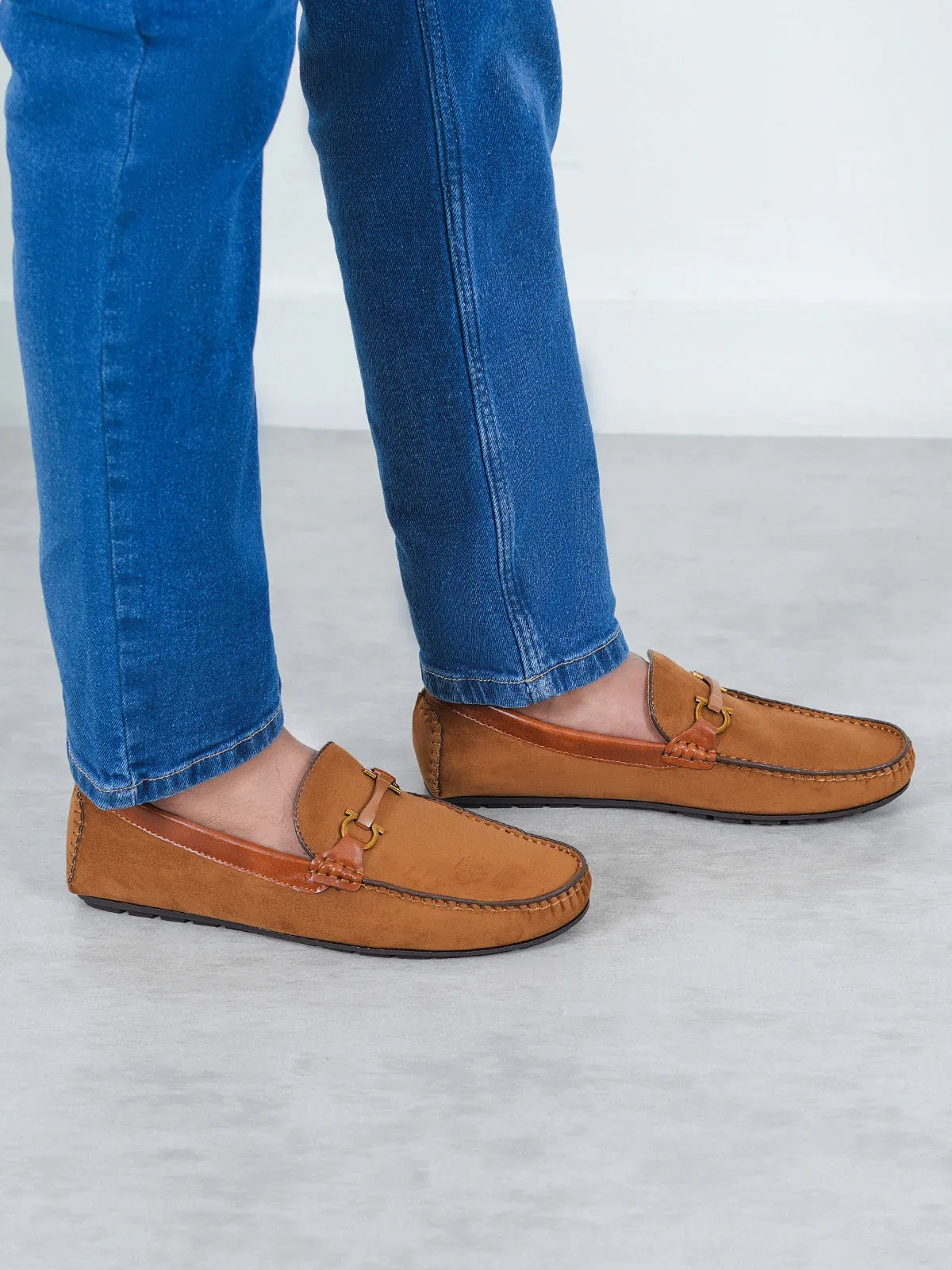 Mens "NAVIGA" Adorned Comfy Shoes