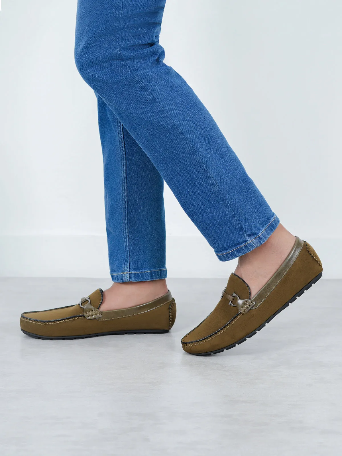 Mens "NAVIGA" Adorned Comfy Shoes