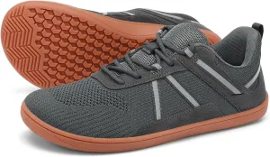 Men's Wide Toe Barefoot Shoes Minimalist Zero Drop Walking Shoes Non Slip Comfortable Outdoor Tennis Shoes Width Cross-Trainer Sneakers