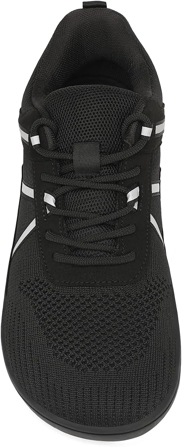 Men's Wide Toe Barefoot Shoes Minimalist Zero Drop Walking Shoes Non Slip Comfortable Outdoor Tennis Shoes Width Cross-Trainer Sneakers