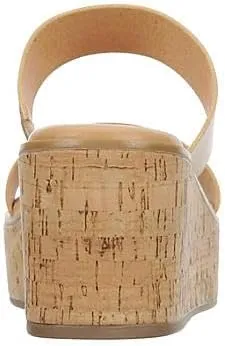 Michael By Michael Shannon Pierre - Women's Platform Open Toe Two Band Slip-On Slide Sandals