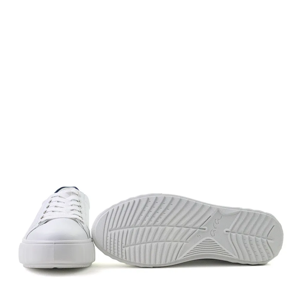 Mikky White Leather