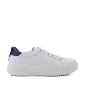 Mikky White Leather