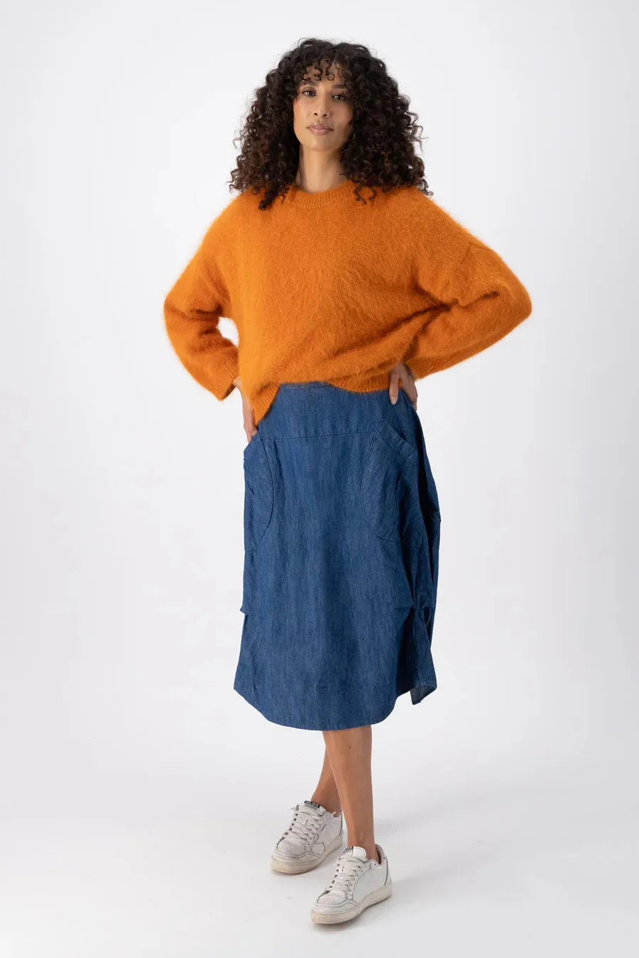 Milwaukee Skirt - Washed Denim