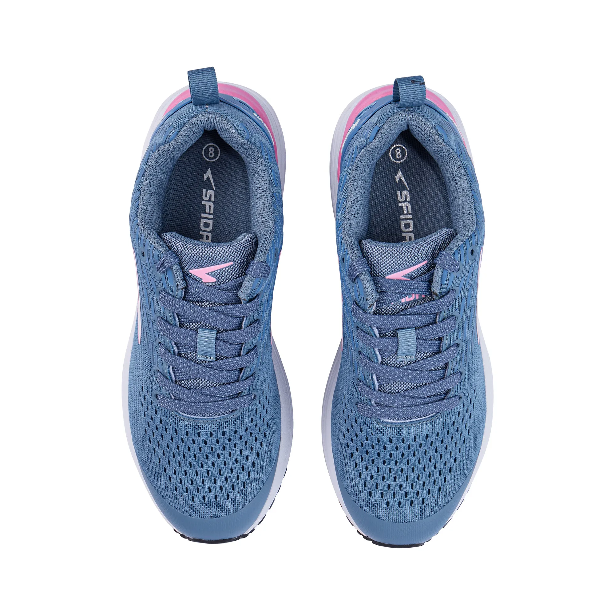 Monsoon Ladies Lace Up Runner Denim/Light
