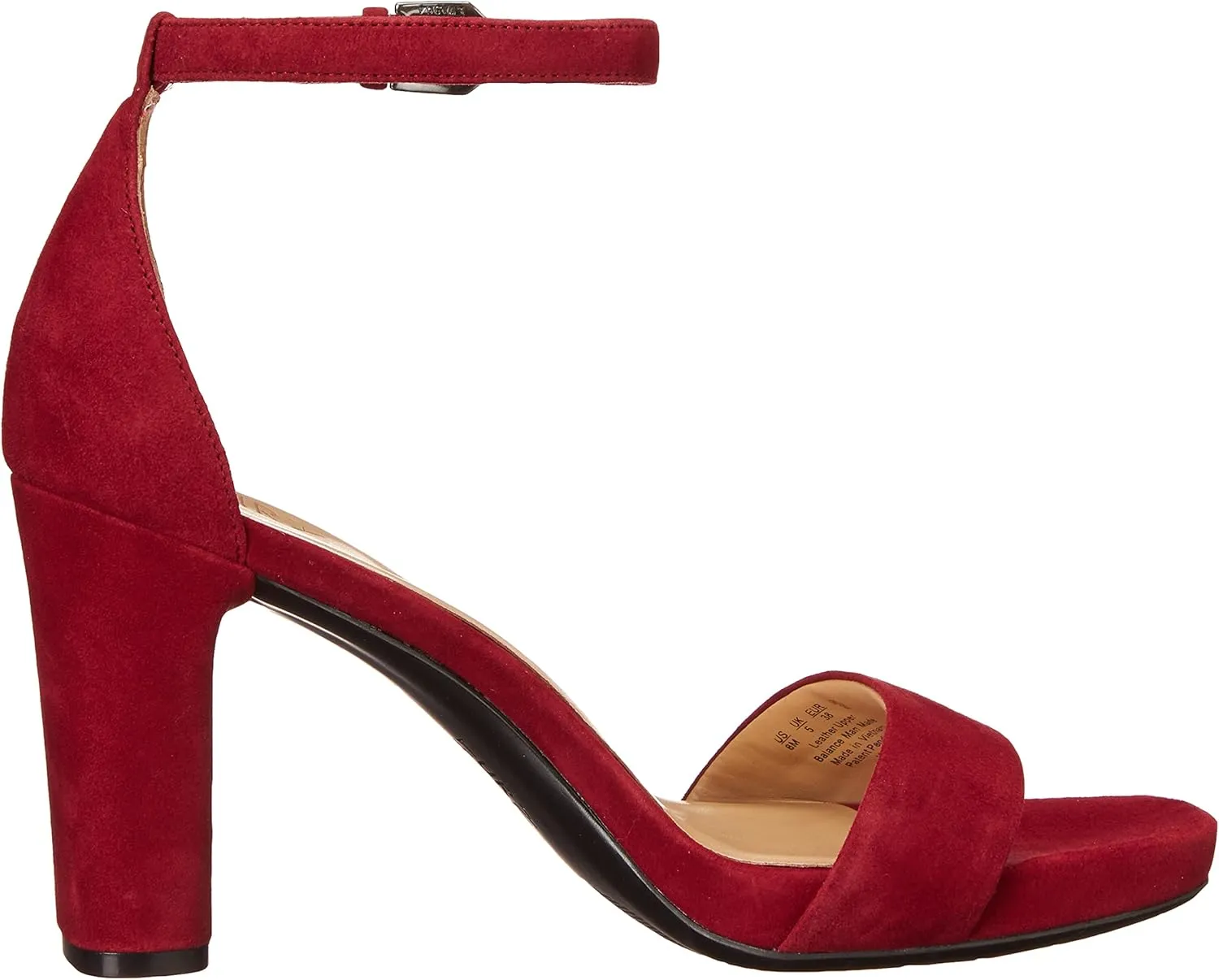 Naturalizer Women's Joy Ankle Strap Heeled Dress Sandal